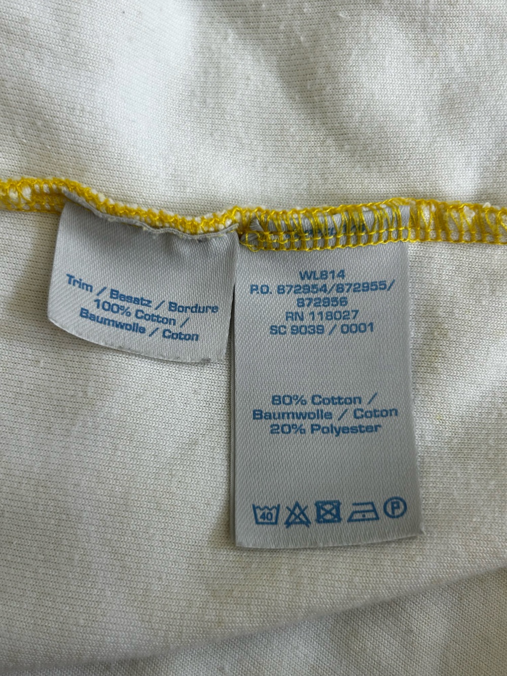 Boden Yellow & White Polka Dot Terrycloth High Neck Sleeveless Mini Dress Size 8 - Picture 5 of 6